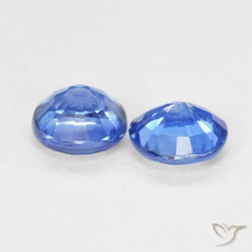 Gemme di Cianite Bambina blu naturale da 0.72 ct, Rotondo, VS-SI