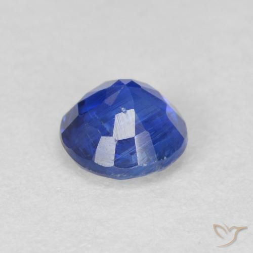 Cianite vero blu naturale da 0.69 ct, Rotondo, SI