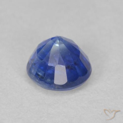 Cianite Bambina blu naturale da 0.73 ct, Rotondo, SI