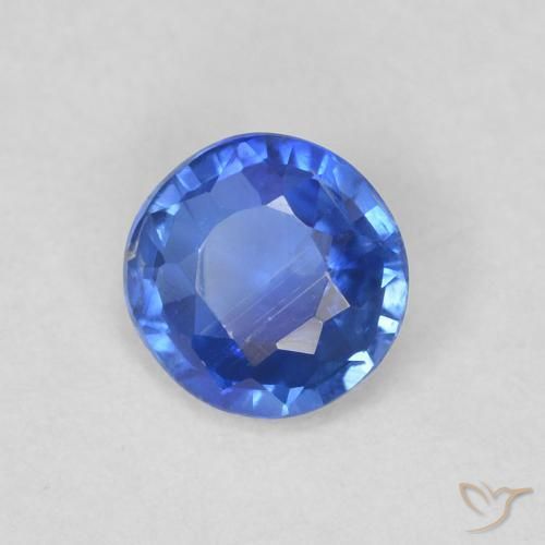 Cianite vero blu naturale da 0.48 ct, Rotondo, SI