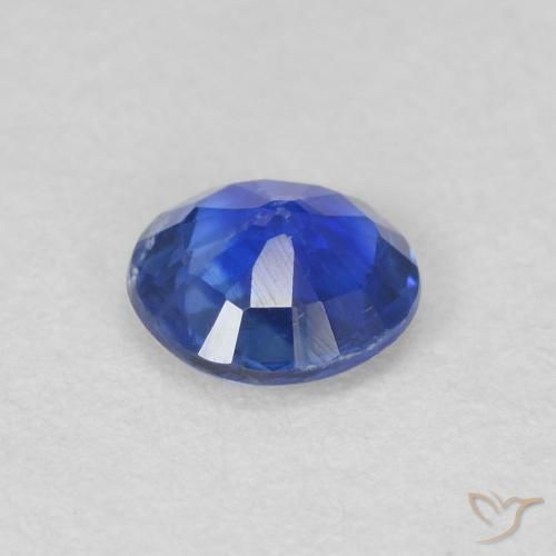 Cianite vero blu naturale da 0.48 ct, Rotondo, SI
