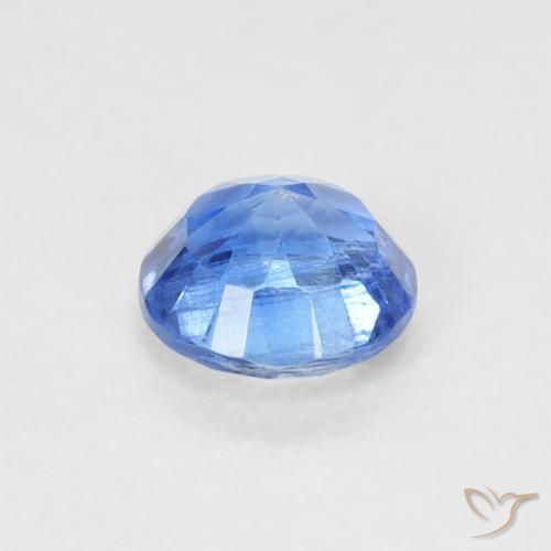 Cianite Blu medio naturale da 0.68 ct, Rotondo, SI
