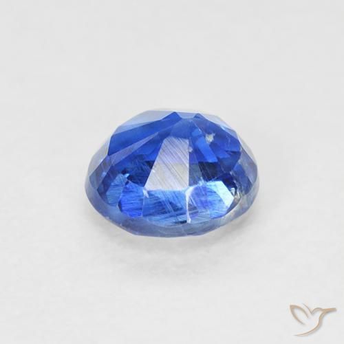 Cianite vero blu naturale da 0.69 ct, Rotondo, SI