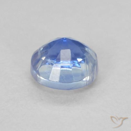 Cianite Blu medio naturale da 0.42 ct, Rotondo, SI