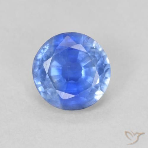 0.35ct Naturale Azzurro Cianite, Rotondo, VS-SI