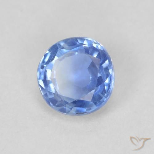 Cianite Azzurro naturale da 0.38 ct, Rotondo, VS-SI