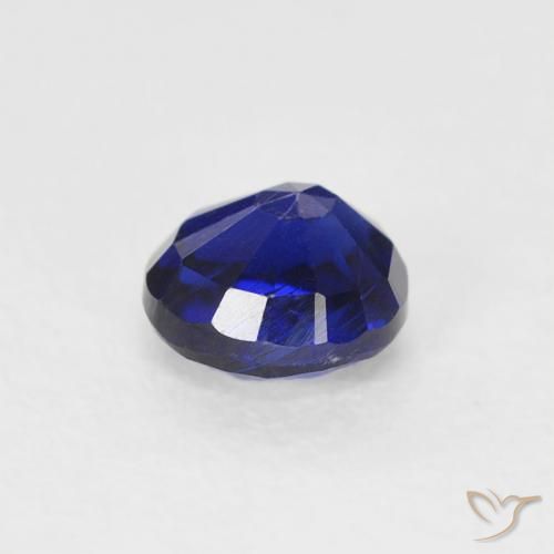 Cianite Blu navy naturale da 0.47 ct, Rotondo, VS-SI
