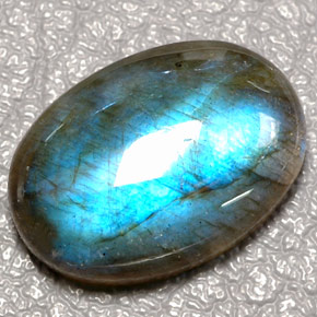 Labradorite Multicolore naturale da 10.19 ct, Trasparente, Trasparente/Traslucido