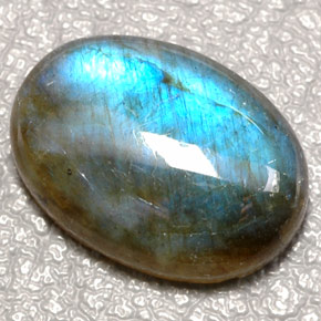 Labradorite Multicolore naturale da 10.19 ct, Trasparente, Trasparente/Traslucido