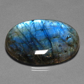 Labradorite Multicolore naturale da 62.84 ct, Trasparente, Trasparente/Traslucido