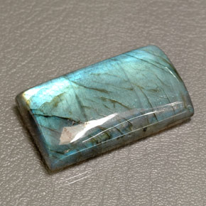 Labradorite naturale multicolore da 66,83 ct, trasparente, trasparente/traslucido