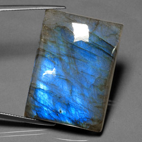 Labradorite naturale multicolore da 73,73 ct, trasparente, trasparente/traslucido