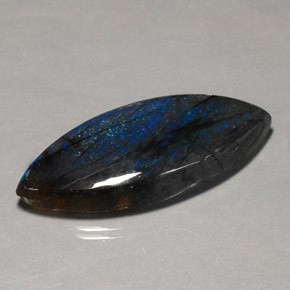 Labradorite Multicolore naturale da 43.96 ct, Trasparente, Trasparente/Traslucido