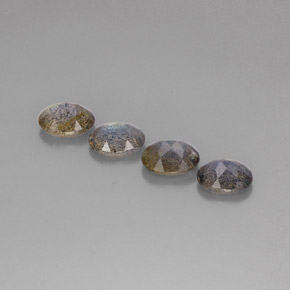 Labradorite naturale multicolore da  ct, trasparente, trasparente/traslucido