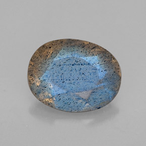 Labradorite naturale multicolore da 1,02 ct, trasparente, trasparente/traslucido