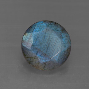 Labradorite naturale multicolore da 3,36 ct, trasparente, trasparente/traslucido