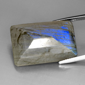 Labradorite Multicolore naturale da 35.01 ct, Trasparente, Trasparente/Traslucido