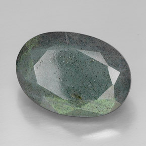 Labradorite Multicolore naturale da 14.61 ct, Taglio ovale, Opaco