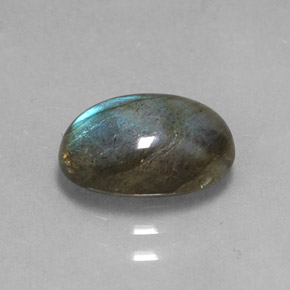 Labradorite Multicolore naturale da 1.91 ct, Taglio ovale, Traslucido