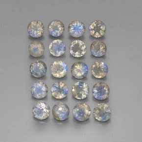Labradorite naturale multicolore da  ct, trasparente, trasparente/traslucido