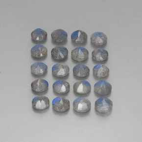 Labradorite naturale multicolore da  ct, trasparente, trasparente/traslucido