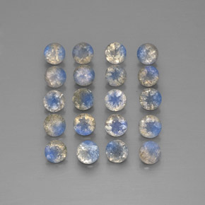 Labradorite naturale multicolore da  ct, trasparente, trasparente/traslucido