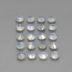 Labradorite naturale multicolore da  ct, trasparente, trasparente/traslucido