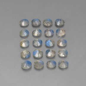 Gemme di Labradorite Multicolore naturale da  ct, Trasparente, Trasparente/Traslucido