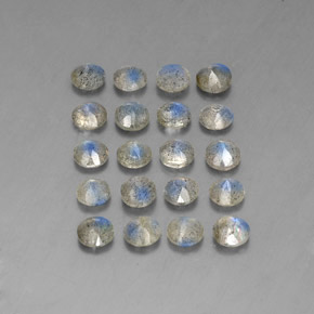 Labradorite naturale multicolore da  ct, trasparente, trasparente/traslucido