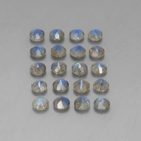 Labradorite naturale multicolore da  ct, trasparente, trasparente/traslucido