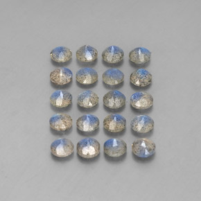 Labradorite naturale multicolore da  ct, trasparente, trasparente/traslucido
