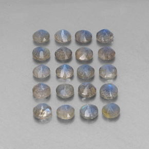 Labradorite naturale multicolore da  ct, trasparente, trasparente/traslucido