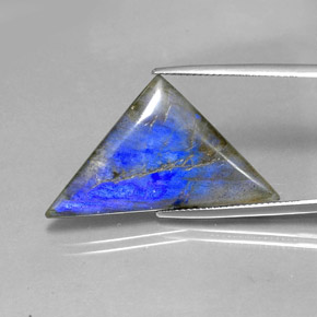 Labradorite Multicolore naturale da 16.19 ct, Taglio trillion, Traslucido