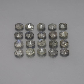 Labradorite naturale multicolore da  ct, trasparente, trasparente/traslucido