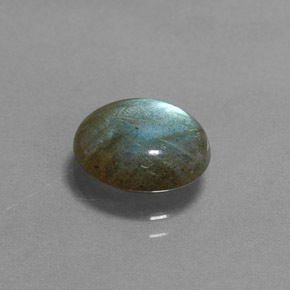 Labradorite Multicolore naturale da 2.93 ct, Taglio ovale, Traslucido