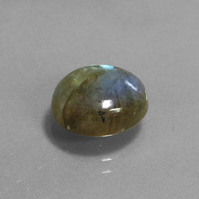 Labradorite Multicolore naturale da 3.93 ct, Taglio ovale, Traslucido