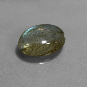 Labradorite Multicolore naturale da 5.51 ct, Taglio ovale, Traslucido