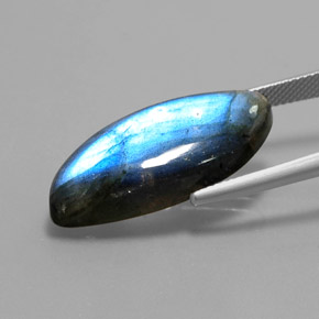 Labradorite Multicolore naturale da 17.63 ct, Trasparente, Trasparente/Traslucido