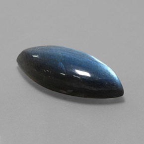Labradorite naturale multicolore da 19,29 ct, marchesa, traslucido