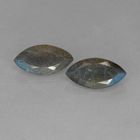 Labradorite naturale blu da  ct, trasparente, trasparente/traslucido