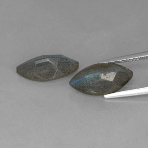 Labradorite naturale blu da  ct, trasparente, trasparente/traslucido