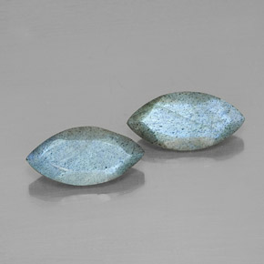 Gemme di Labradorite Multicolore naturale da  ct, Trasparente, Trasparente/Traslucido