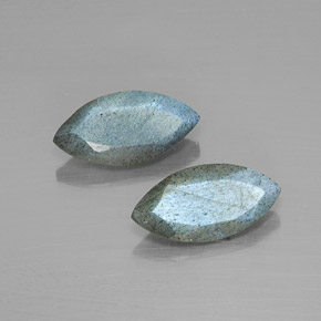 Gemme di Labradorite Multicolore naturale da  ct, Trasparente, Trasparente/Traslucido