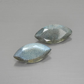 Gemme di Labradorite Multicolore naturale da  ct, Trasparente, Trasparente/Traslucido