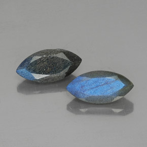 Labradorite naturale multicolore da  ct, trasparente, trasparente/traslucido