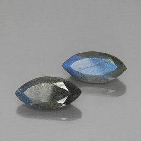 Labradorite naturale multicolore da  ct, trasparente, trasparente/traslucido