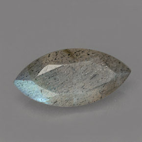 Labradorite naturale multicolore da 2,53 ct, marchesa, traslucido