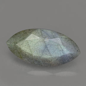 Labradorite Multicolore naturale da 2.88 ct, Taglio marquise, Traslucido