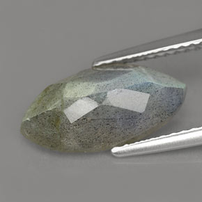 Labradorite Multicolore naturale da 2.88 ct, Taglio marquise, Traslucido