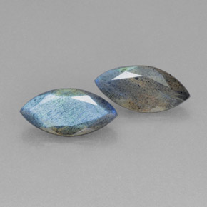 Labradorite naturale blu da  ct, trasparente, trasparente/traslucido